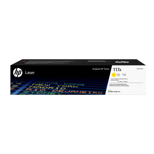 Toner HP LaserJet 117A Amarillo 700...