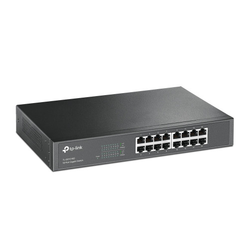 Switch TP-Link 16xRJ45 GbE Rack Negro...