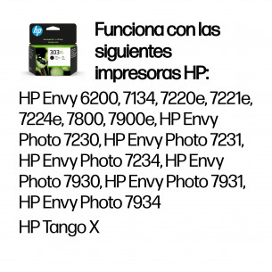 Tinta HP 303XL Negro 12ml... 2