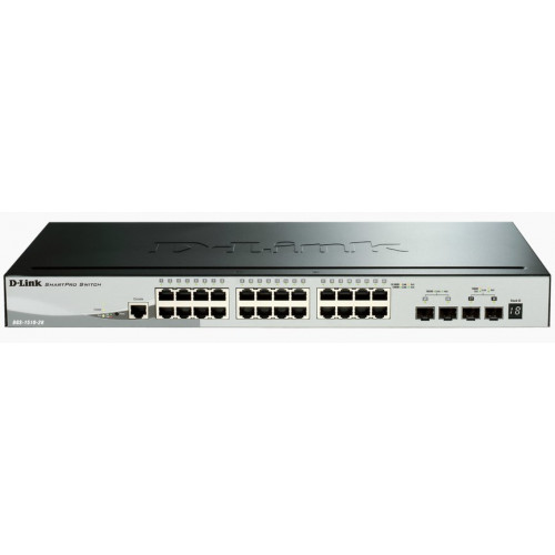 Switch D-Link 24xRJ45 GbE 4SFP+ Rack...