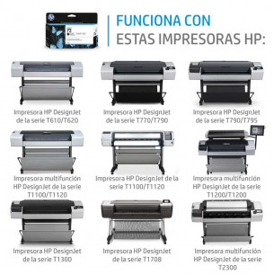 Tinta HP DesignJet 72... 2