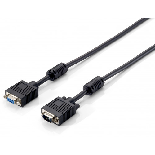 Cable EQUIP VGA/M a VGA/H 15m Negro...