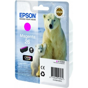 Tinta Epson Magenta T26...