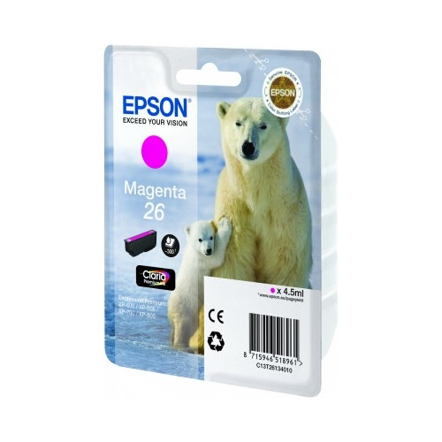 Tinta Epson Magenta T26 T2613 4.5ml...