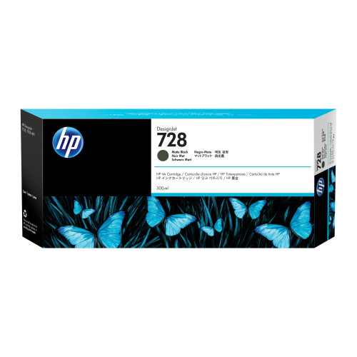 Tinta HP DesignJet 728 Negro Mate...