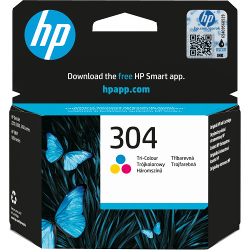 Tinta HP 304 Tricolor 2ml 100 páginas...
