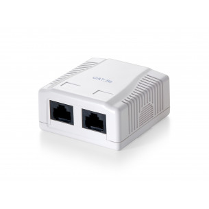 Roseta EQUIP 2xRJ45/H Cat.6...