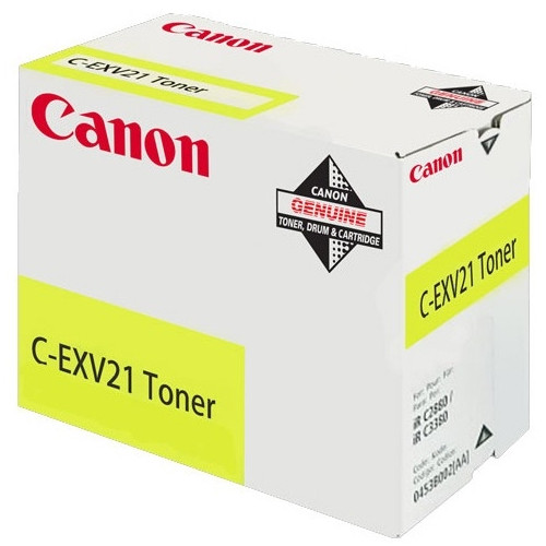 Toner Canon Laser C-EXV21 Amarillo...