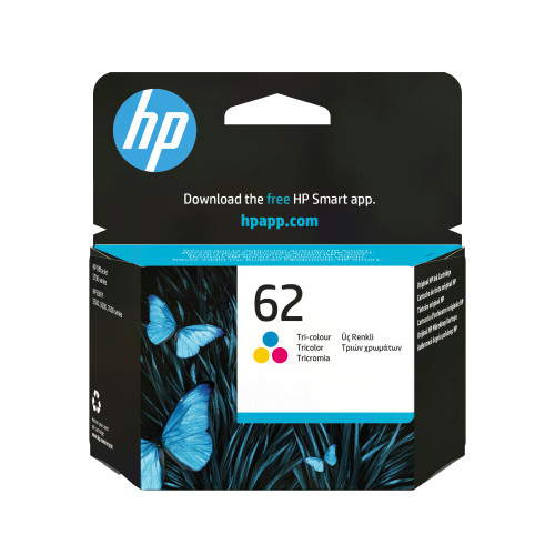 Tinta HP 62 Tricolor 4.5ml 165...