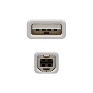 Nanocable USB-A 2.0/M a... 2