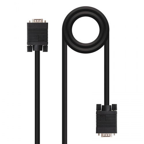 Nanocable VGA/M a VGA/M 3m Negro