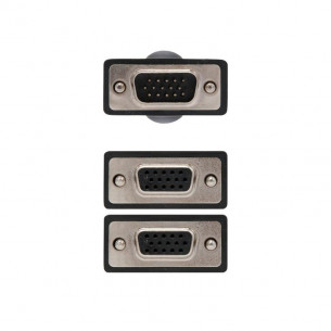 Nanocable 1xVGA/M a 2xVGA/H... 2