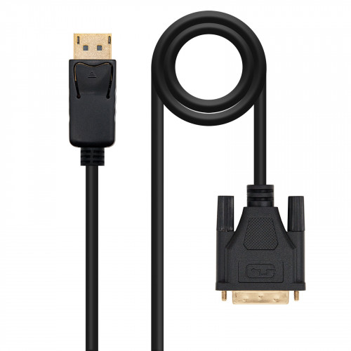 Nanocable DP/M a DVI/M 2m Negro...
