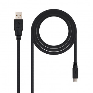 Nanocable USB-A 2.0/M a...