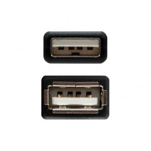 Nanocable USB-A/M a USB-A/H... 2
