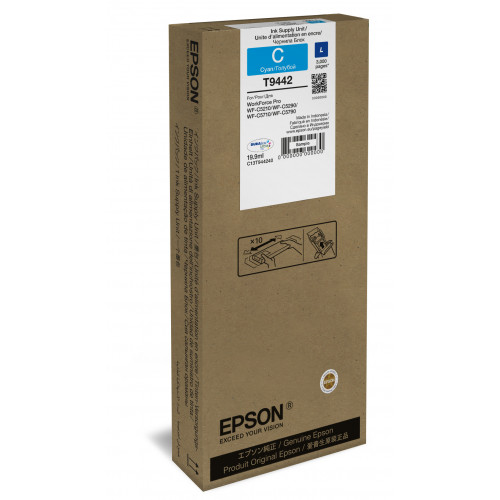 Tinta Epson T9442 Cian 19.9ml 3000...