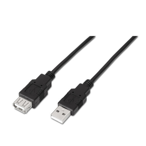 Cable AISENS USB-A/M a USB-A/H 1m...