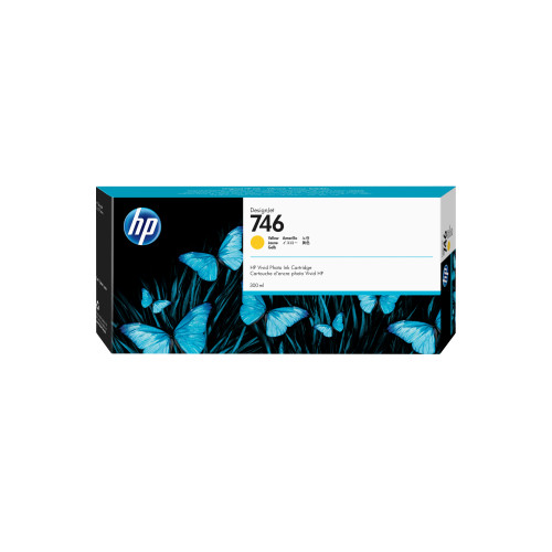 Tinta HP DesignJet 746 Amarillo 300ml...