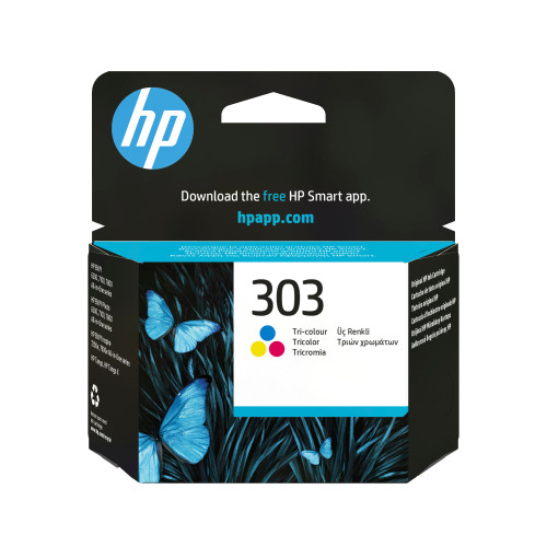 Tinta HP 303 Tricolor 165 páginas...