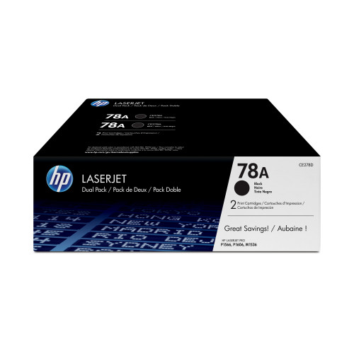 Toner HP LaserJet Pro 78A Pack 2...