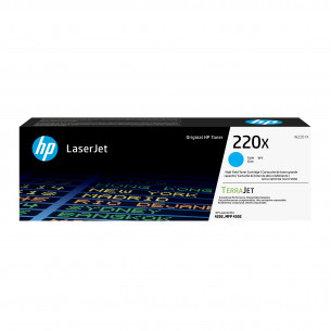 Toner HP LaserJet 220X Cian...