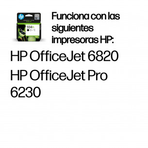 Tinta HP 934XL Negro 25.5ml... 2