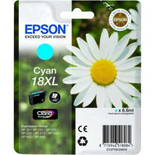 Tinta Epson 18XL T1812 Cian...