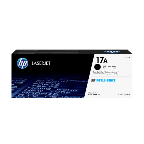 Toner HP LaserJet Pro 17A Negro 1600...