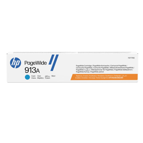 Tinta HP PageWide 913A Cian 37ml...