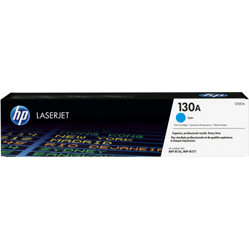 Toner HP LaserJet Pro 130A Cian 1000...