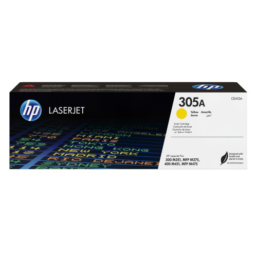 Toner HP LaserJet Pro 305A Amarillo...