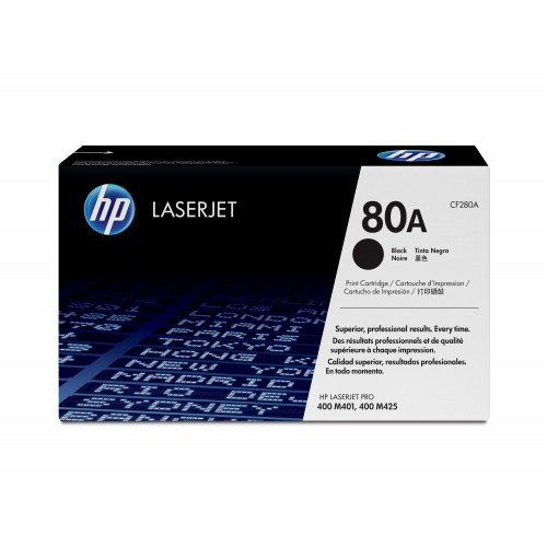 Toner HP LaserJet Pro 80A Negro 2560...