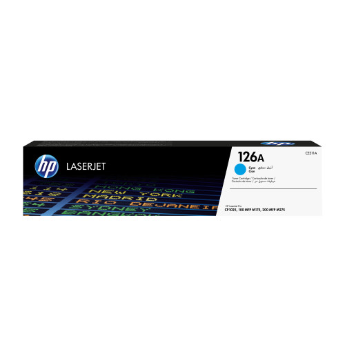 Toner HP LaserJet Pro 126A Cian 1000...
