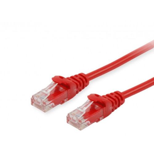 Cable EQUIP RJ45 Cat.6 U/UTP 1m Rojo...