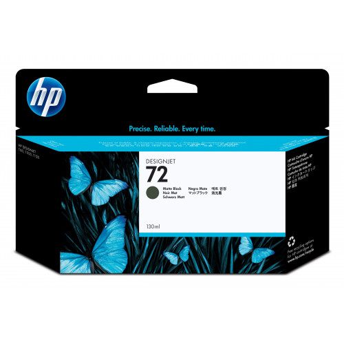 Tinta HP DesignJet 72 Negro 130ml...