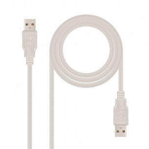 Nanocable USB-A/M a USB-A/M...