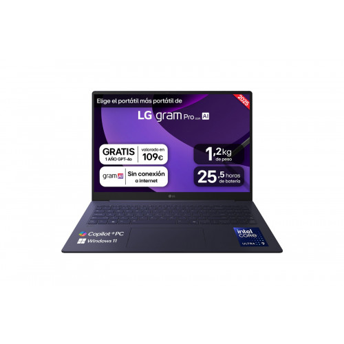 Portátil LG Gram Ultra 9-288V 32GB...