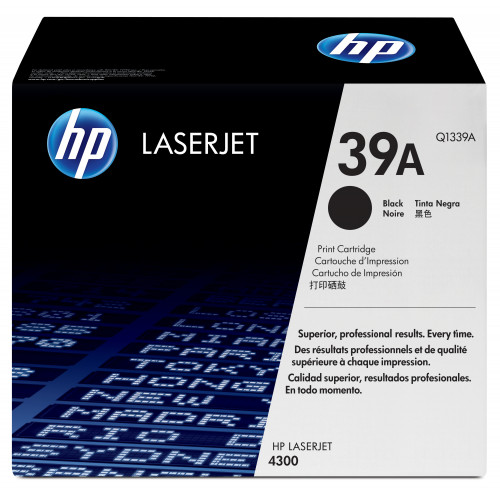 Toner HP LaserJet 39A Negro 18000...