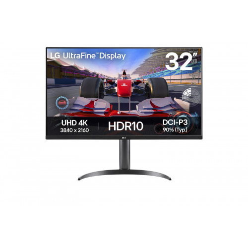 Monitor LG 32" UHD 4K 60Hz HDMI DP...