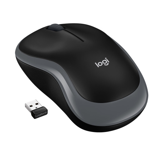 Ratón Logitech M185 RF Wireless Gris...