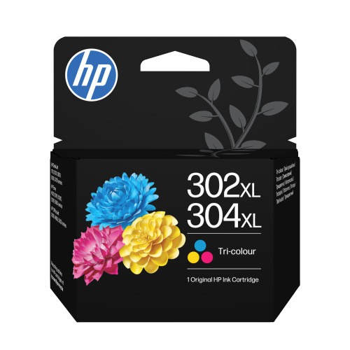 Tinta HP 302XL/304XL Tricolor 100...