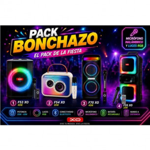 Pack Altavoces Karaoke XO...