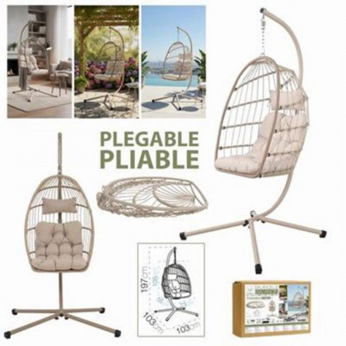 Balancín Plegable Urban Living Beige...