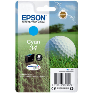 Tinta Epson 34 Cian 4.2ml...