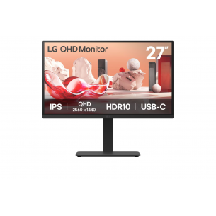 Monitor LG 27" QHD IPS...