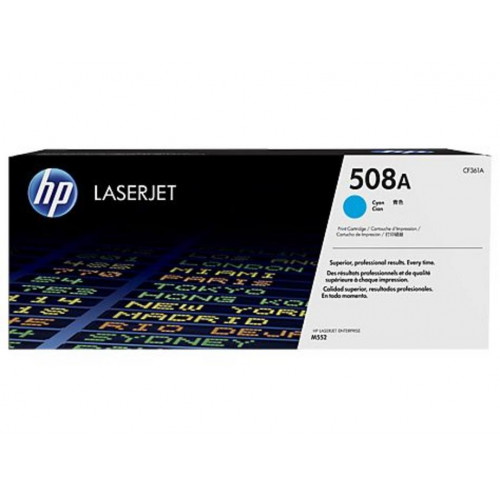 Toner HP LaserJet 508A Cian 5000...