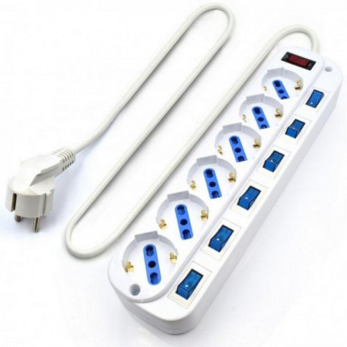 Regleta Ewent EW3915 de 6 Tomas con...