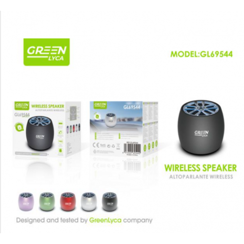 Altavoz Greenlyca Inalámbrico 600mAh...