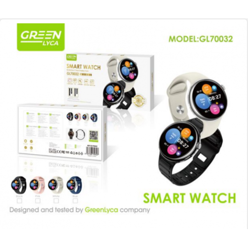 Smartwatch Green Lyca Bluetooth 5.0...