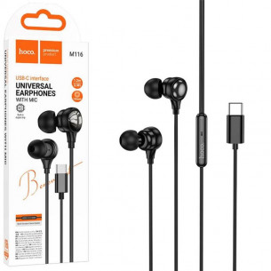 Auriculares Hoco M116 USB-C...